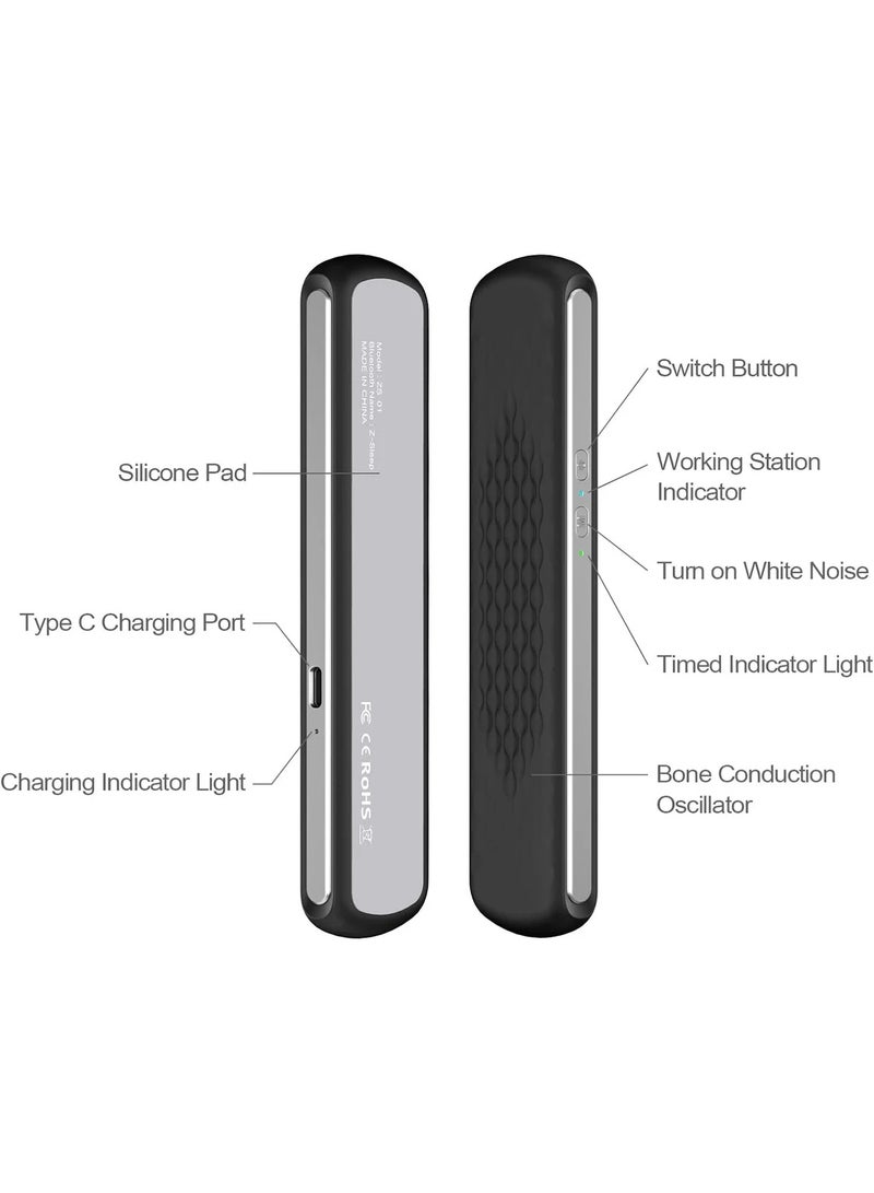 Bone Conduction Sleep Speaker | Sleep Headphones with Comfortable Wireless Open-Ear Design - Image 5